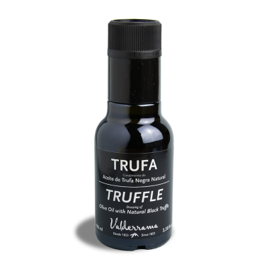 Aceite de Oliva con Trufa Negra Natural 100 ml. Condimento.