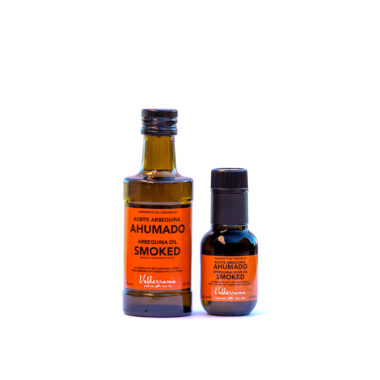 Aceite de Arbequina Ahumado. Condimento.